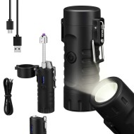 Waterproof Electrical Arc Lighter + Survival Tools
