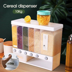 Food Grade Wall-Mountable Rice Barrel 10 Liter