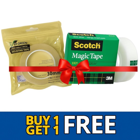 Both Side Magic Tape + Magic Scotch Tape