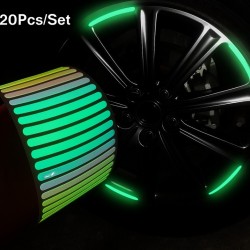 Car Reflective Sticker 20PC - ইউনিক লুক আর সেফটি একসাথে