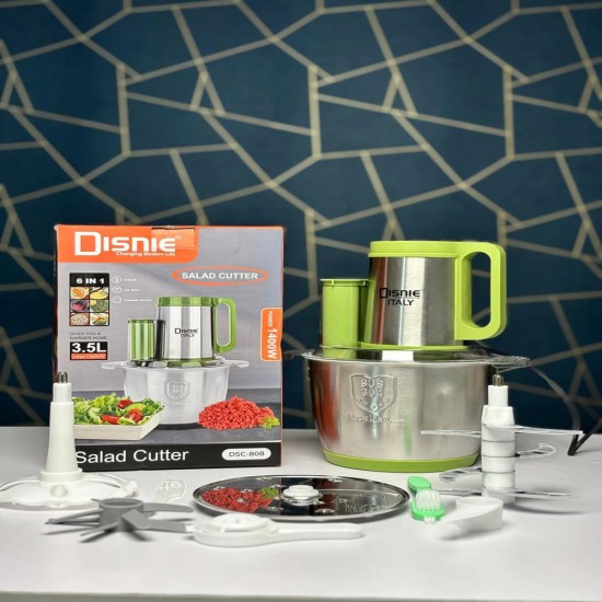 Disnie 6-in-1 Electric Salad & Food Chopper