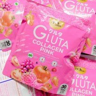 Original Manee Gluta Collagen Pink Juice 1 Pack 30 pcs - Made in Thailand