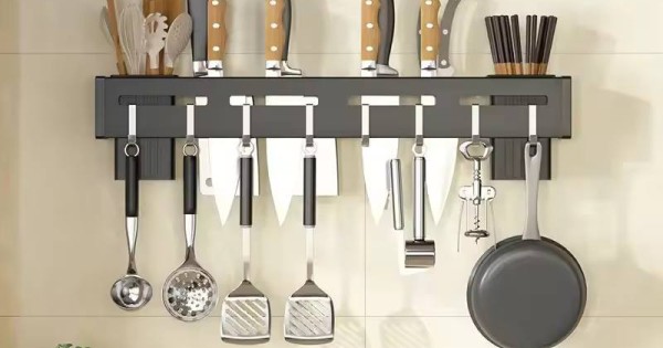 Multi-Functional Knife Holder Rack