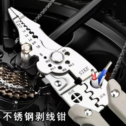 Multifunctional wire stripping pliers