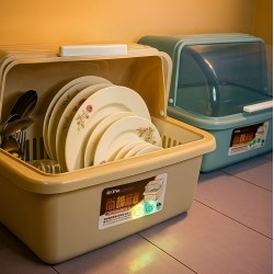 থ্রি লেয়ার স্মার্ট ডিশ র‍্যাক Big Size - 26 ইঞ্চি