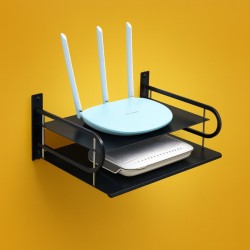 Wall mounted router stand