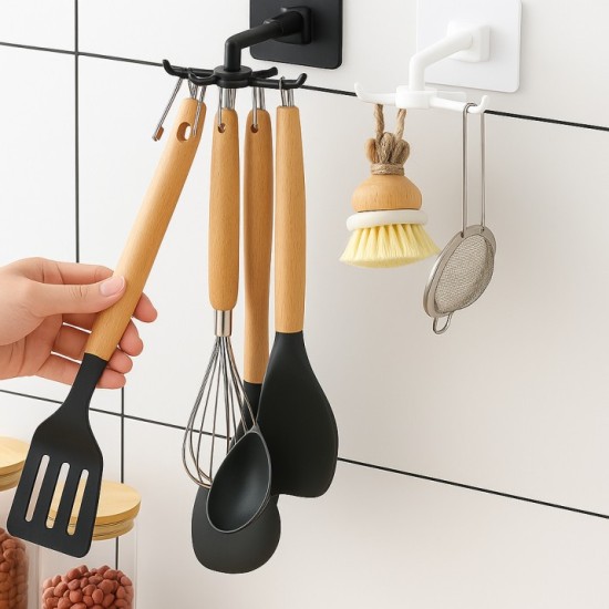 360 Degree Rotatable Kitchen Wall Hook