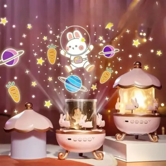 Bunny Night Light Projector For Kids