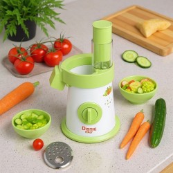 Disnie Vegetable Electric Salad Cutter - 5 Blades ( ১ বছর ওয়ারেন্টি )