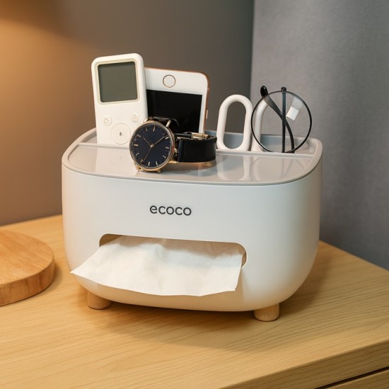 ECOCO Cute Large Storage Napkin Holder
