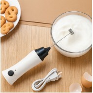 Electric Milk Frother & Coffee Mixer