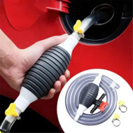 Handy Manual Gas & Oil Pump – Multi-Purpose Hand Straw Pump for Car Fuel