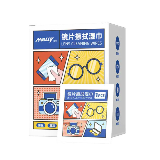 Disposable Lens Cleaner Wipes (100 pcs)