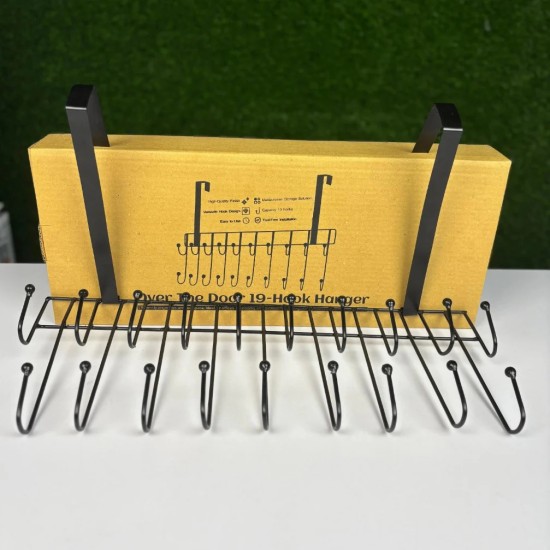 Over The Door 19-Hook Hanger