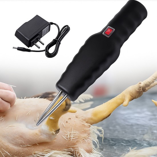 Portable Waterproof Feather Plucker - Black Color
