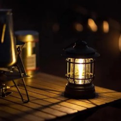 Retro Outdoor Camping Rechargeable Lamp