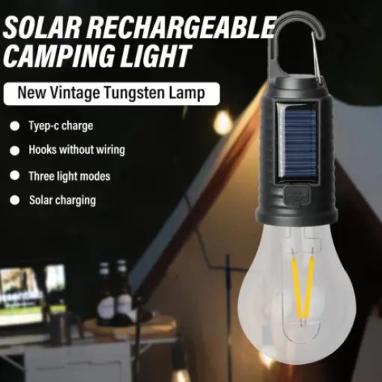 Solar Rechargeable Camping Light