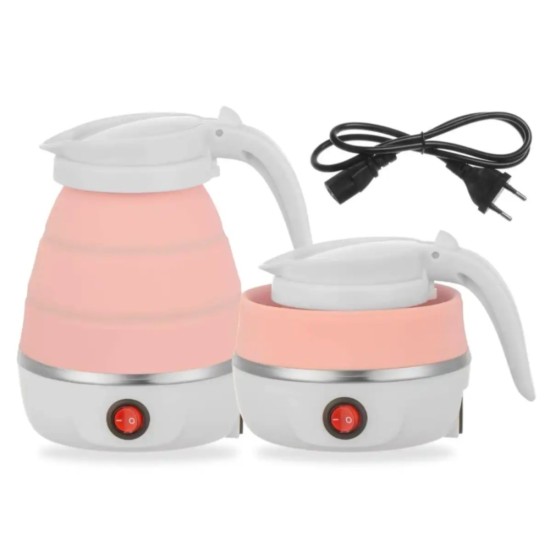 Travelling Folding Kettle and Electric Silicone Foldable